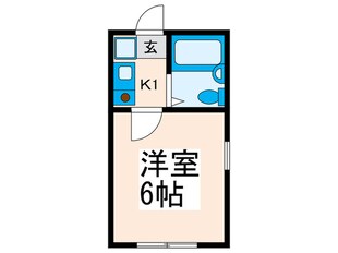 シャンテ町屋の物件間取画像